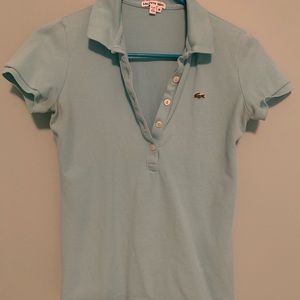 Lacoste Tops - Lacoste blue polo Lacoste Tops - Lacoste blue polo